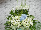 Tranquil Condolences Flower Stand - SY129