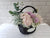 Pink Hydrangeas Flower Basket - BK948