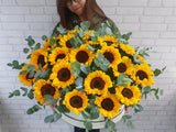 Golden Sunflower Flower Box - BK787