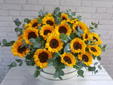 Golden Sunflower Flower Box - BK787