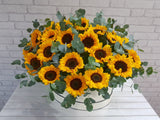 Golden Sunflower Flower Box - BK787