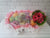 pure seed fr055 + posy flower & fresh fruits basket