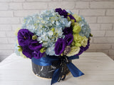 Blue Hydrangea Flower Box - BK842
