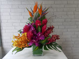 Tropical Floral Vase - VS059