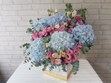 Blue Hydrangeas Flower Box - BK855