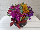 Colorful Orchid Flower Box -  BK860