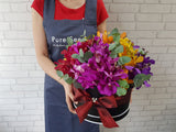 Colorful Orchid Flower Box -  BK860