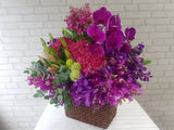 Remarkable Floral Flower Basket - BK611
