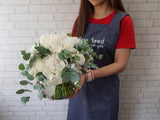 Timeless Hydrangeas & Eustomas Vase - VS064