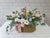 pure seed bk861 15 roses & eustomas flower basket
