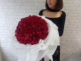 Love you till the day I die 99 Rose Hand Bouquet - BQ563
