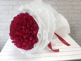 Love you till the day I die 99 Rose Hand Bouquet - BQ563