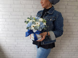Hydrangeas & Eustoma Box - BK862