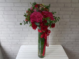 Prosperity Floral Tall Vase - VS035
