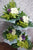 pureseed sy076 + Brassica flowers, Roses, Orchids, Anthuriums and Matthiolas + sympathy stand