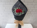 12 Rose Be Mine Hand Bouquet - BQ414
