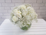 Mix Baby Breath & Hydrangeas Vase - VS066