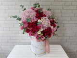 Pink Hydrangeas Flower Box - BK876