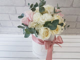 White Rose Flower Box - BK883