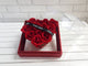 pure seed bk892 12 red roses (heart-shaped) flower box