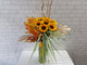 pure seed vs068 + Sunflowers and Orchids + vase arrangement