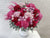 pure seed bk893 red & pink hued peonies + roses + hydrangeas + ping pongs huge flower box