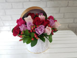Colorful Rose Flower Box - BK854