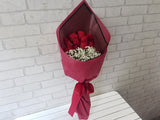 12 Rose Be Mine Hand Bouquet - BQ646