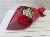12 Rose Be Mine Hand Bouquet - BQ646