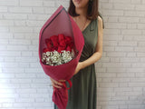 12 Rose Be Mine Hand Bouquet - BQ646