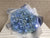 pure seed bq652 blue baby's breath hand bouquet with led lights