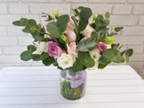 Rose & Eustomas Mix Vase - VS074