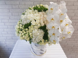 Majestic Rose & Phalaenopsis Flower Box - BK890