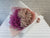 pure seed bq641 fuchsia & light pink baby's breath hand bouquet