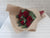 pure seed bq653 red roses & eucalyptus leaves hand bouquet