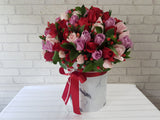 Vivid Rose Flower Box- BK926