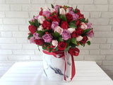 Vivid Rose Flower Box- BK926