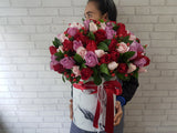 Vivid Rose Flower Box- BK926
