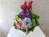 Ginger Flower & Mix Floral Basket - BK517