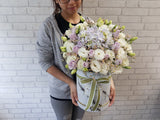 Timeless Lilac Hydrangeas Eustoma Box - BK771