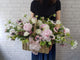Luxury Peony Flower Basket -BK927
