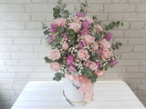 Pink Rose Baby Flower Box - BK885