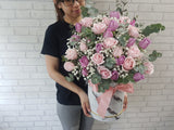 Pink Rose Baby Flower Box - BK885