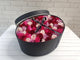 pure seed bk934 66 red & pink hued roses flower box