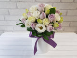 Lilac Rose Flower Box - BK939