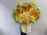 Golder Floral Flower Boz - BK938