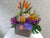 pure seed fr160 + Hydrangeas, Orchids, Bird of Paradise & Fresh Fruits basket