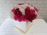 Hydrangea & Rose Flower Box - BK931