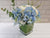 Stylish Blue Hydrangeas Vase -  VS079