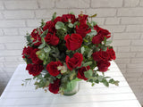 Passion Red Rose Vase - VS081